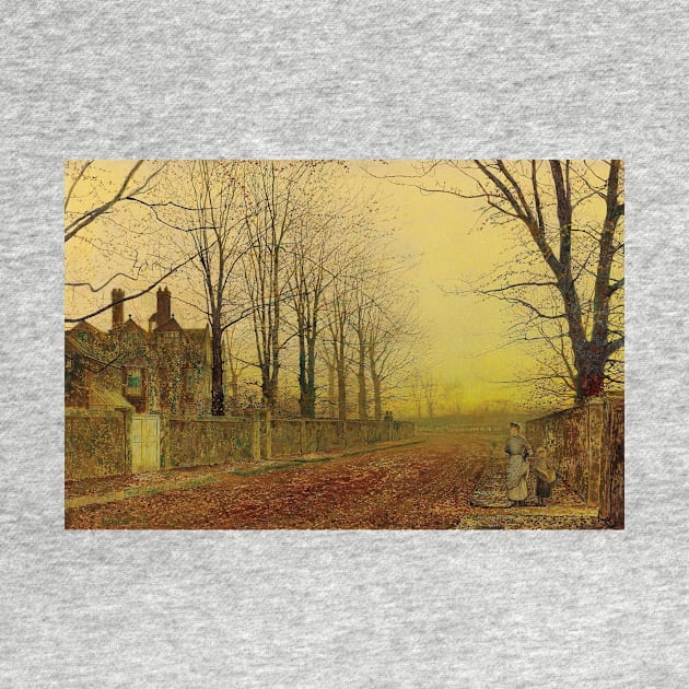 Autumn Glory by John Atkinson Grimshaw by Classic Art Stall